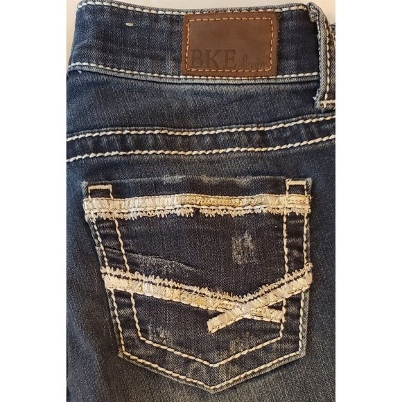 BKE ~ Stella ~ Straight ~ Boot Cut ~ Embroidered Back Pockets ~ Size 24R - Picture 9 of 13